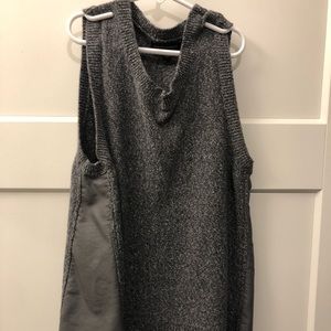 Sweater tank top